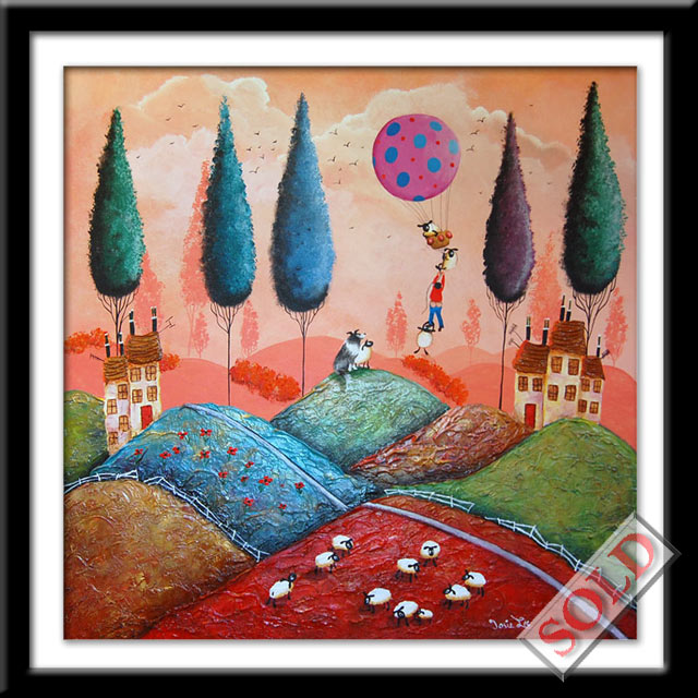 Bare Assets - original art by Josie Lee