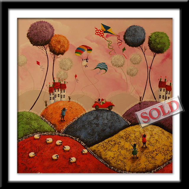Ewe Fly High - original art by Josie Lee