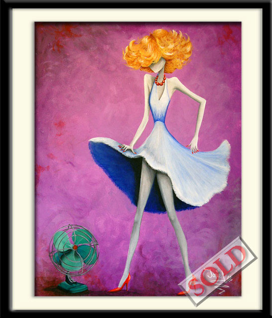 The Fan Club - original art by Josie Lee