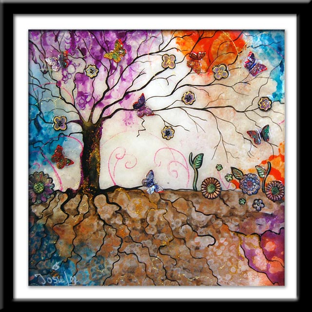 Flying Colours - original art by Josie Lee