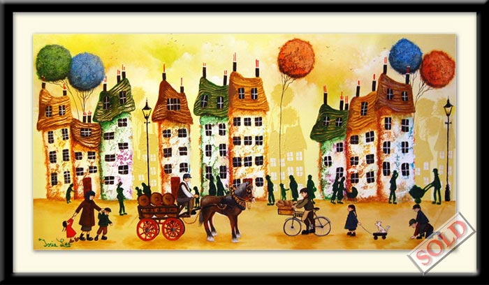 Misbehoving - original art by Josie Lee
