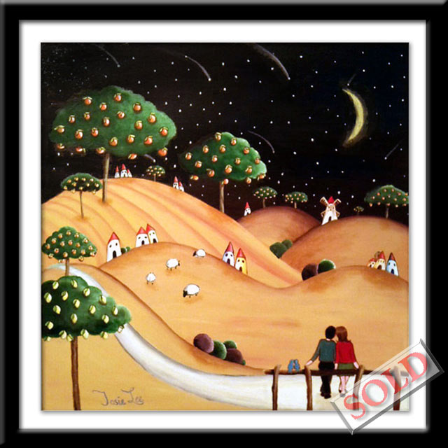 Oranges & Lemons - original art by Josie Lee