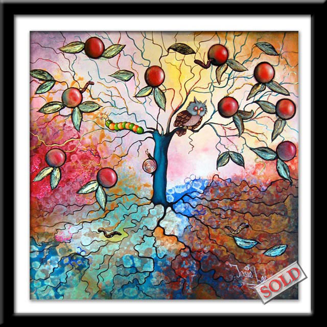 Rich Roots - original art by Josie Lee