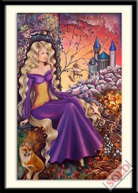 Tangled Dreams - original art by Josie Lee