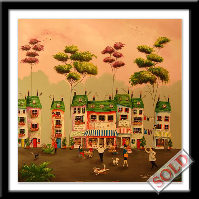 The Sausage Thief - original art by Josie Lee