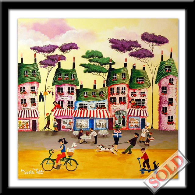 The Shopping Trip - original art by Josie Lee