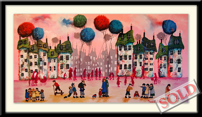 Time to Play - orginal art by Josie Lee