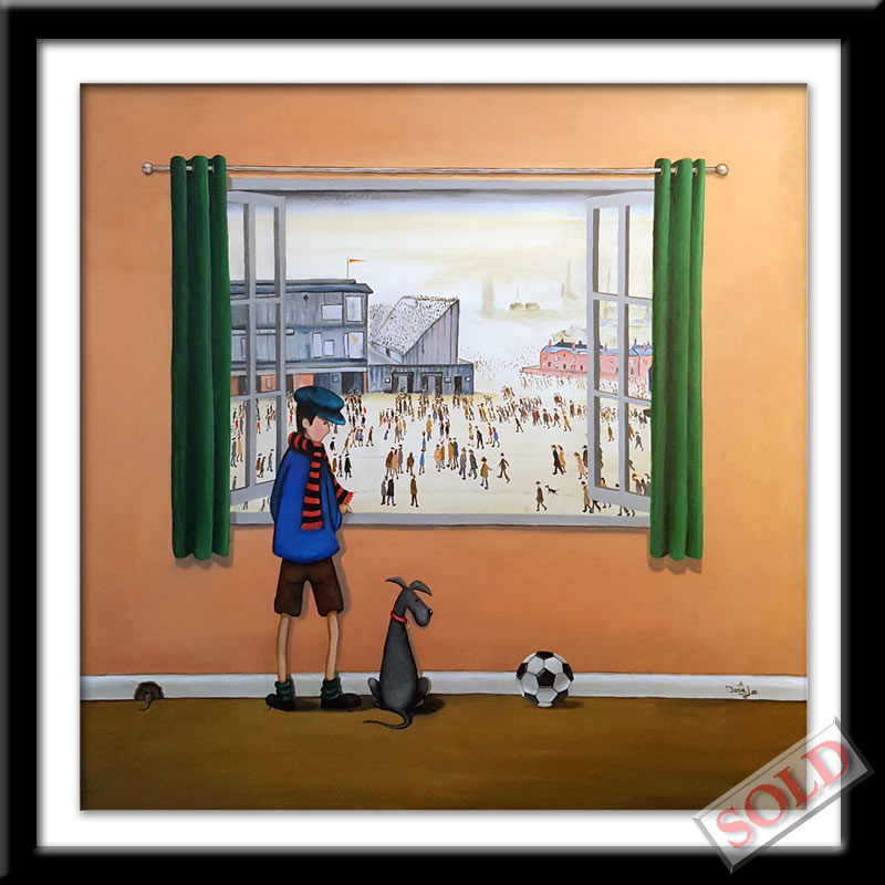 View With a Room Series Smash Hit - original art by Josie Lee