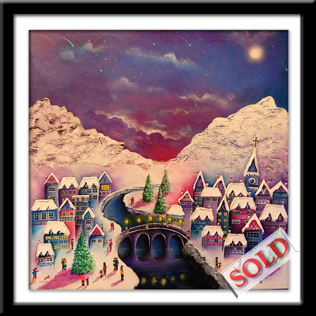The Winter's Night - original art by Josie Lee