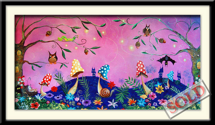 Woodland Secrets - original art by Josie Lee